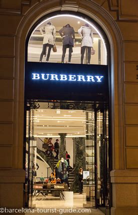 burberry barcellona|Burberry shops in Barcelona city center .